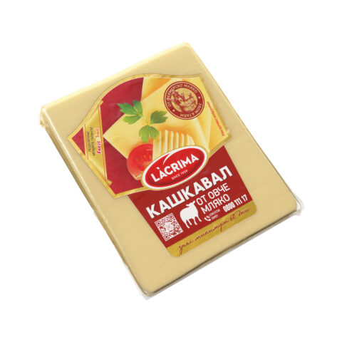 Lacrima Sheep Yellow Cheese 300g – Bulgarian Kashkaval from Sheep’s Milk